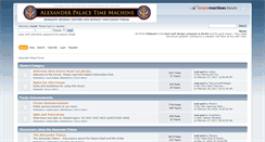 Desktop Screenshot of forum.alexanderpalace.org
